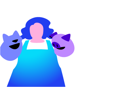 私たちの想いの背景イラスト